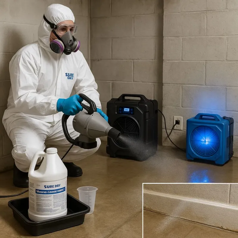 Sanitization and Odor Removal process in Mound, MN