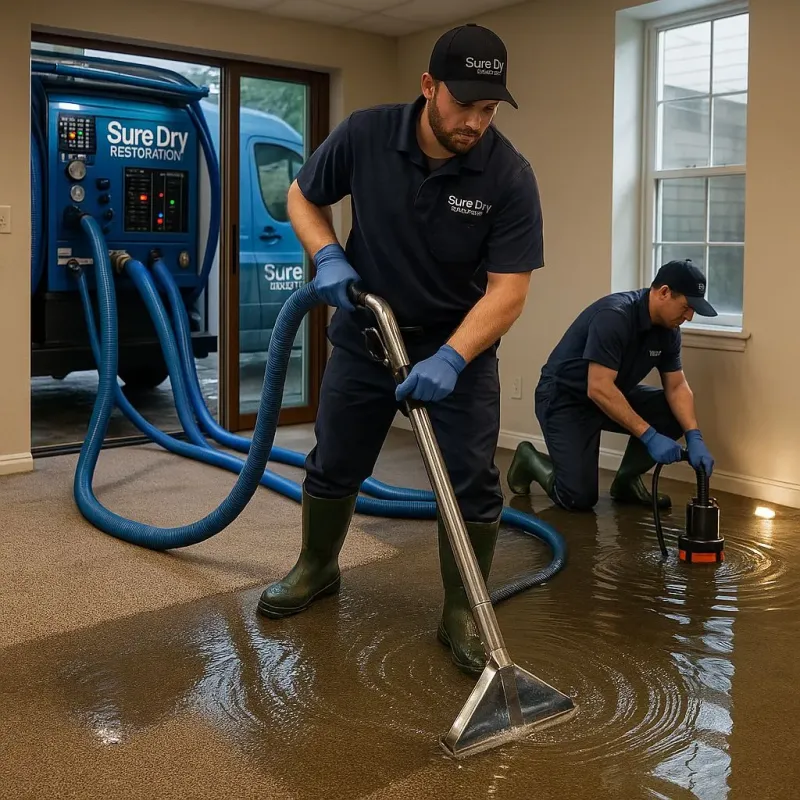 Water Extraction and Removal process in Mound, MN